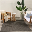 Nourison Home Horizon   6' x 9' Charcoal   Area Rug