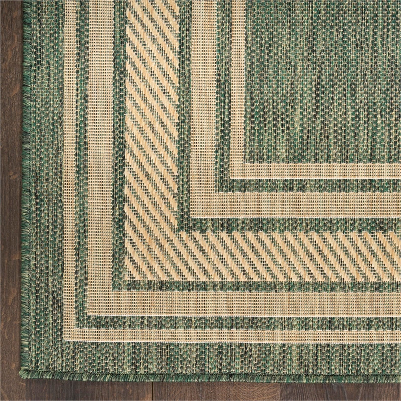 Nourison Home Horizon   3' x 5' Green   Area Rug