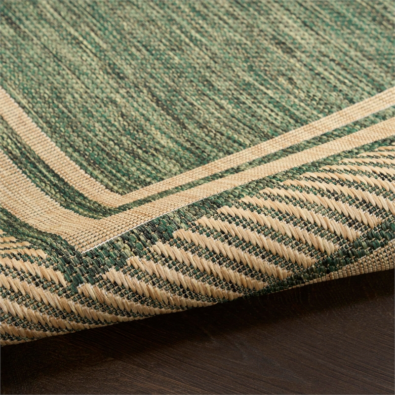 Nourison Home Horizon   3' x 5' Green   Area Rug