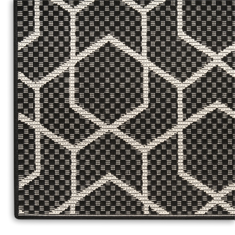 Nourison Home Horizon   9' x 12' Black   Area Rug