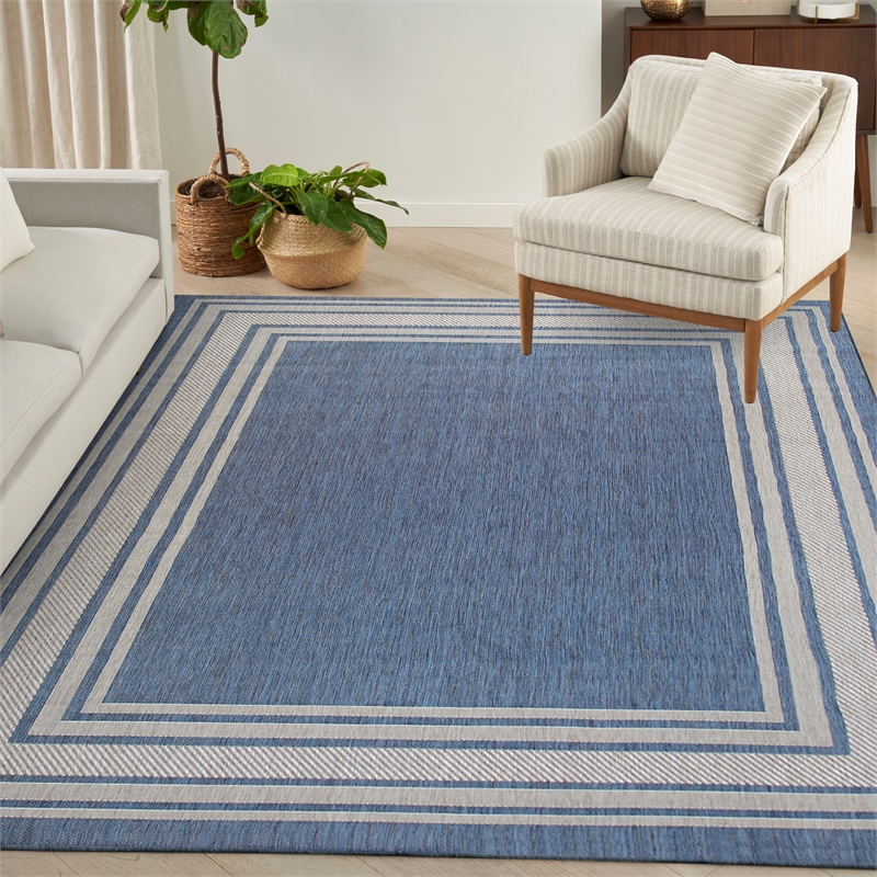 Nourison Home Horizon   9' x 12' Denim   Area Rug