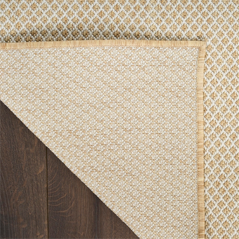 Nourison Home Courtyard 6' x 9' Natural   Area Rug
