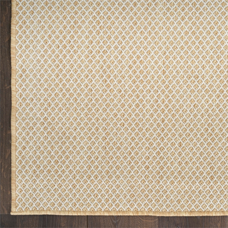 Nourison Home Courtyard 6' x 9' Natural   Area Rug