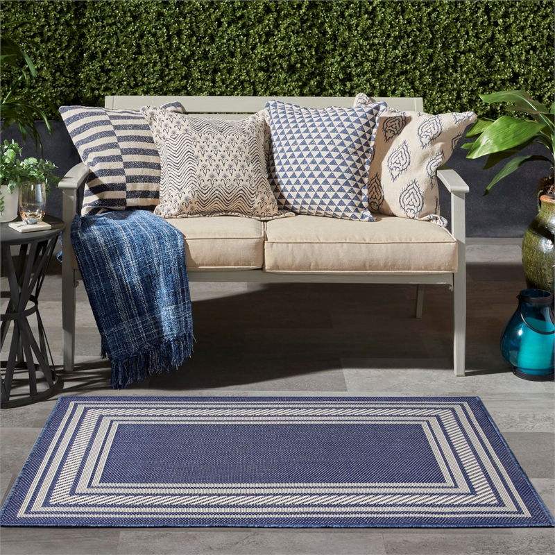 Nourison Home Horizon   3' x 5' Navy   Area Rug