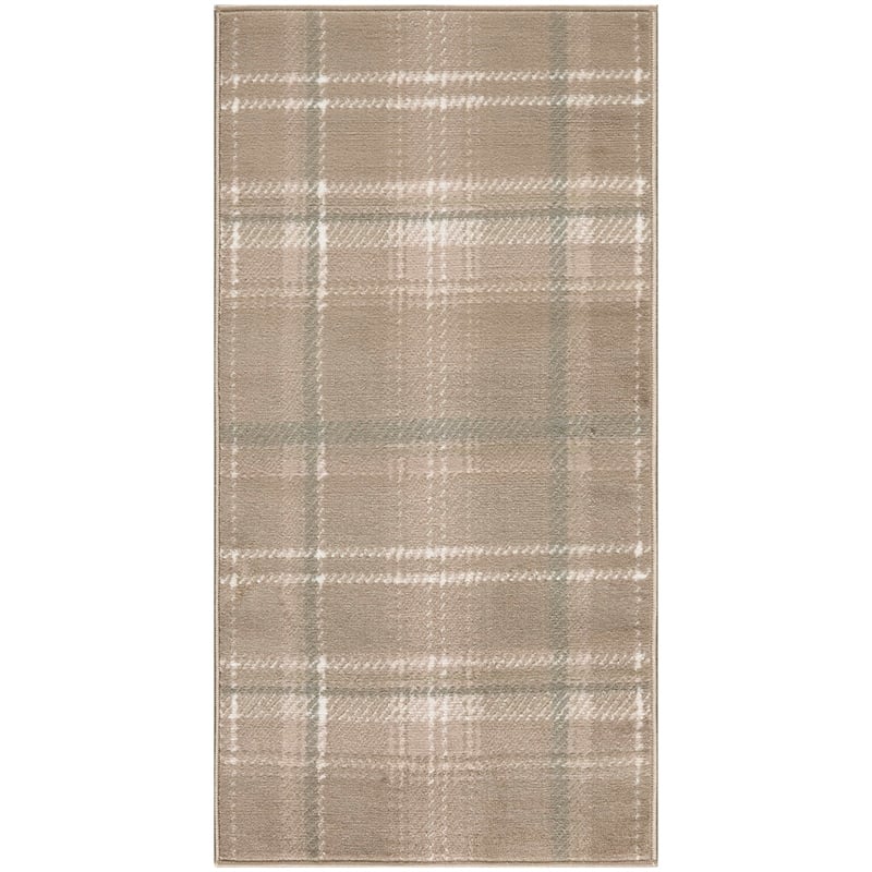 Nourison Home Grafix 6' x 9' Taupe   Area Rug