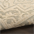 Nourison Home Tulum 10' Runner Fabric Taupe Olive Area Rug