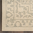 Nourison Home Tulum 10' Runner Fabric Taupe Olive Area Rug
