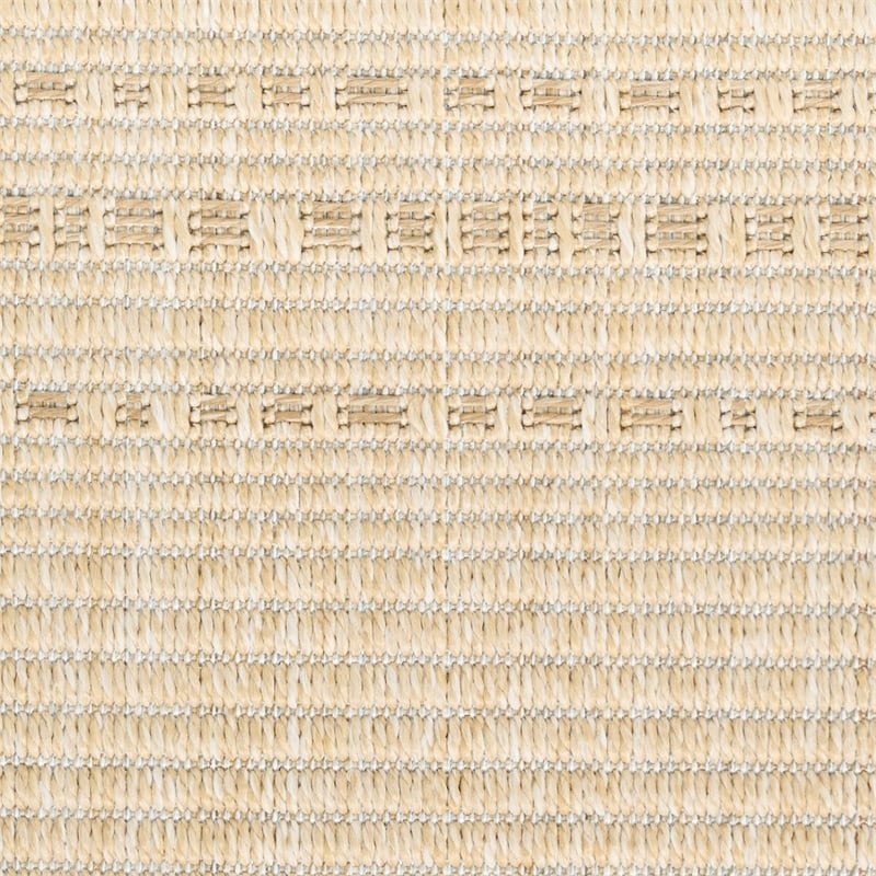 Nourison Home Tulum 10' x 14' Fabric Cream Area Rug