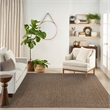Nourison Home Tulum 10' x 14' Fabric Brown Area Rug