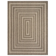 Nourison Home Tulum 10' x 14' Fabric Brown Area Rug