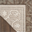 Nourison Home Tulum 10' x 14' Fabric Brown Area Rug
