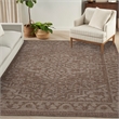 Nourison Home Tulum 10' x 14' Fabric Brown Area Rug