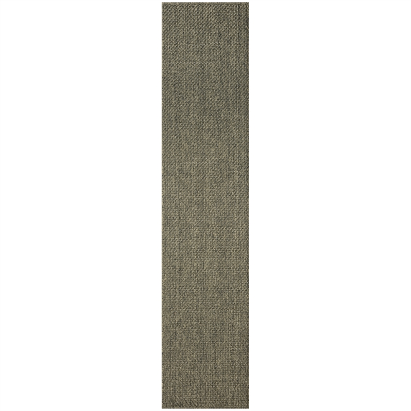 Nourison Home Tulum 10' Runner Fabric Olive Area Rug