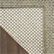 Nourison Home Tulum 10' Runner Fabric Olive Area Rug