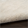 Nourison Home Outlines 10' Runner Polyester Ivory Grey Area Rug