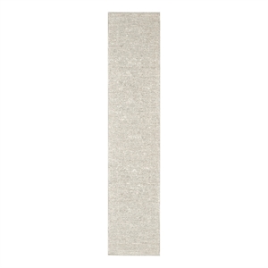 Nourison Home Outlines 10' Runner Polyester Ivory Grey Area Rug