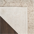 Nourison Home Outlines 10' Runner Polyester Ivory Gray Area Rug