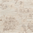 Nourison Home Outlines 10' Runner Polyester Ivory Area Rug