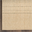 Nourison Home Tulum 10' Runner Fabric Taupe Area Rug