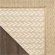 Nourison Home Tulum 10' Runner Fabric Taupe Area Rug