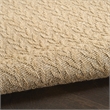 Nourison Home Tulum 10' Runner Fabric Taupe Area Rug