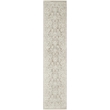 Nourison Home Outlines 6' x 9' Polyester Ivory Mocha Area Rug