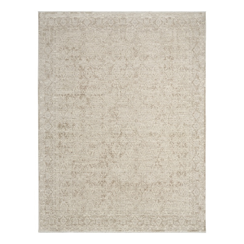 Nourison Home Outlines 10' x 13' Polyester Ivory Grey Area Rug