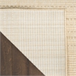 Nourison Home Tulum 10' Runner Fabric Cream Area Rug