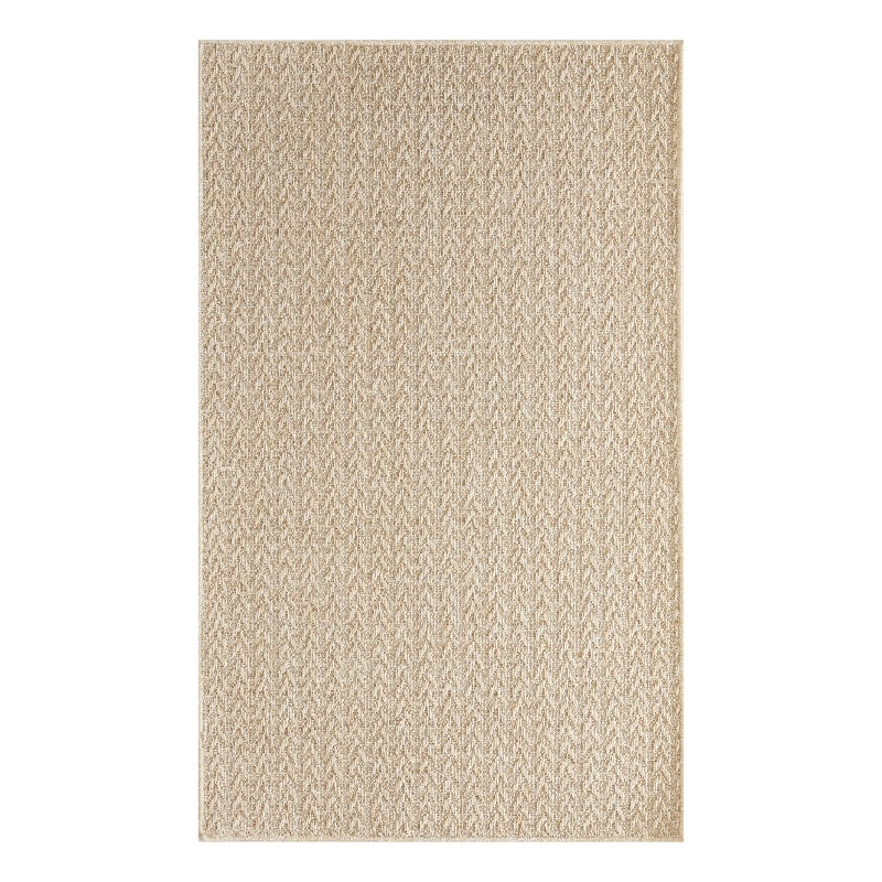 Nourison Home Tulum 2' x 3' Fabric Cream Area Rug