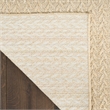Nourison Home Tulum 10' Runner Fabric Cream Area Rug