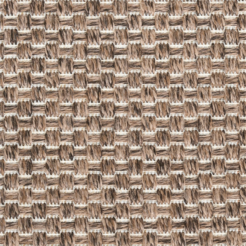 Nourison Home Tulum 10' Runner Fabric Brown Area Rug