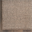 Nourison Home Tulum 10' Runner Fabric Brown Area Rug