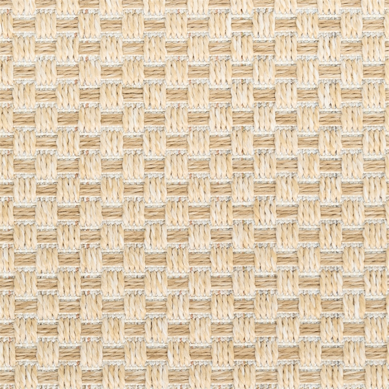 Nourison Home Tulum 10' Runner Fabric Cream Area Rug