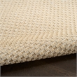 Nourison Home Tulum 10' Runner Fabric Cream Area Rug
