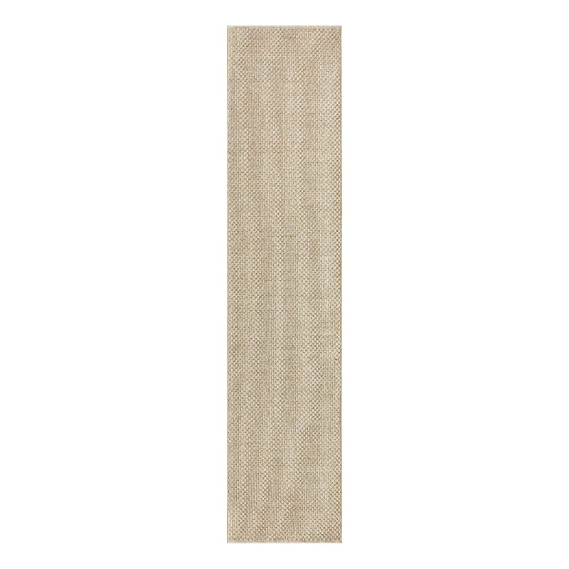 Nourison Home Tulum 10' Runner Fabric Cream Area Rug
