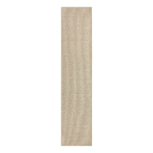 Nourison Home Tulum 10' Runner Fabric Cream Area Rug
