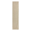 Nourison Home Tulum 10' Runner Fabric Cream Area Rug