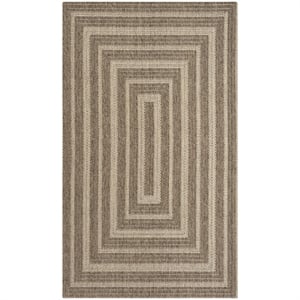 Nourison Home Tulum 2' x 3' Fabric Brown Area Rug