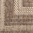 Nourison Home Tulum 10' Runner Fabric Brown Area Rug