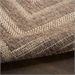 Nourison Home Tulum 10' Runner Fabric Brown Area Rug