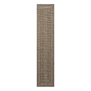 Nourison Home Tulum 10' Runner Fabric Brown Area Rug