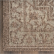 Nourison Home Tulum 10' Runner Fabric Brown Area Rug