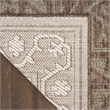 Nourison Home Tulum 10' Runner Fabric Brown Area Rug