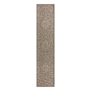 Nourison Home Tulum 10' Runner Fabric Brown Area Rug
