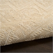 Nourison Home Tulum 10' Runner Fabric Cream Area Rug