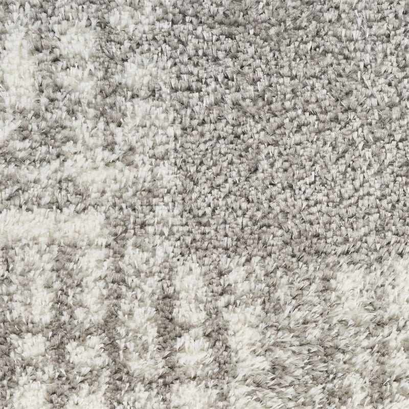 Nourison Home Pacific Shag 5' x 7' Polyester Grey Area Rug
