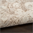 Nourison Home Outlines 9' x 12' Polyester Ivory Mocha Area Rug