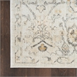 Nourison Home Oushak Home 6' x 9' Fabric Grey Area Rug