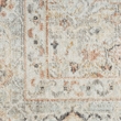 Nourison Home Oushak Home 6' x 9' Fabric Light Grey Area Rug