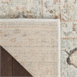 Nourison Home Oushak Home 6' x 9' Fabric Light Grey Area Rug